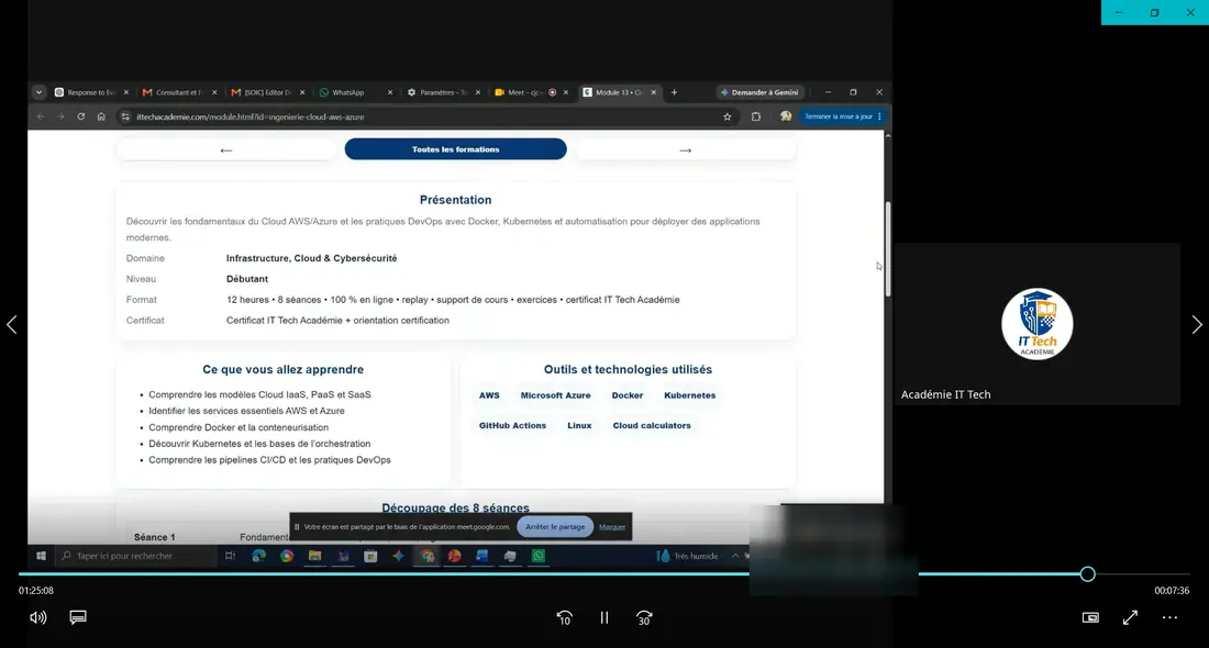 Séance en direct : Cloud & AWS