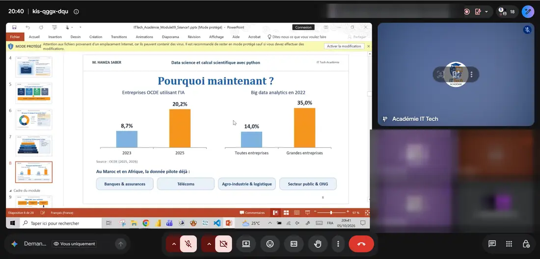 Séance en direct : Data Science avec Python