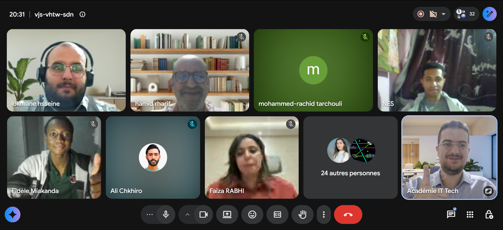 Google Meet — formation